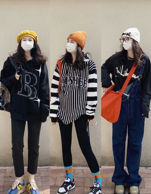 年轻女孩不要守着 黑白灰 了,试试彩色服装,轻松打造少女感