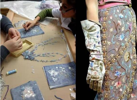 蜜汁碎花▼如果你对刺绣服饰很有兴趣,不妨从以下几点着眼提高品味.1